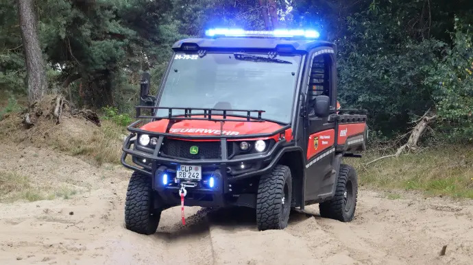 UTV John Deere Gator Feuerwehr
